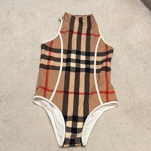 Burberry Plaid Swimsuit - children’s